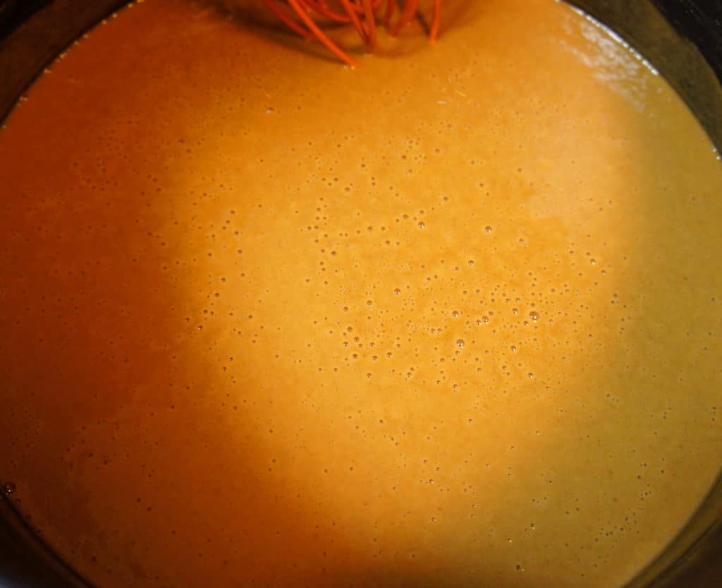 How to make roux: a brown roux.