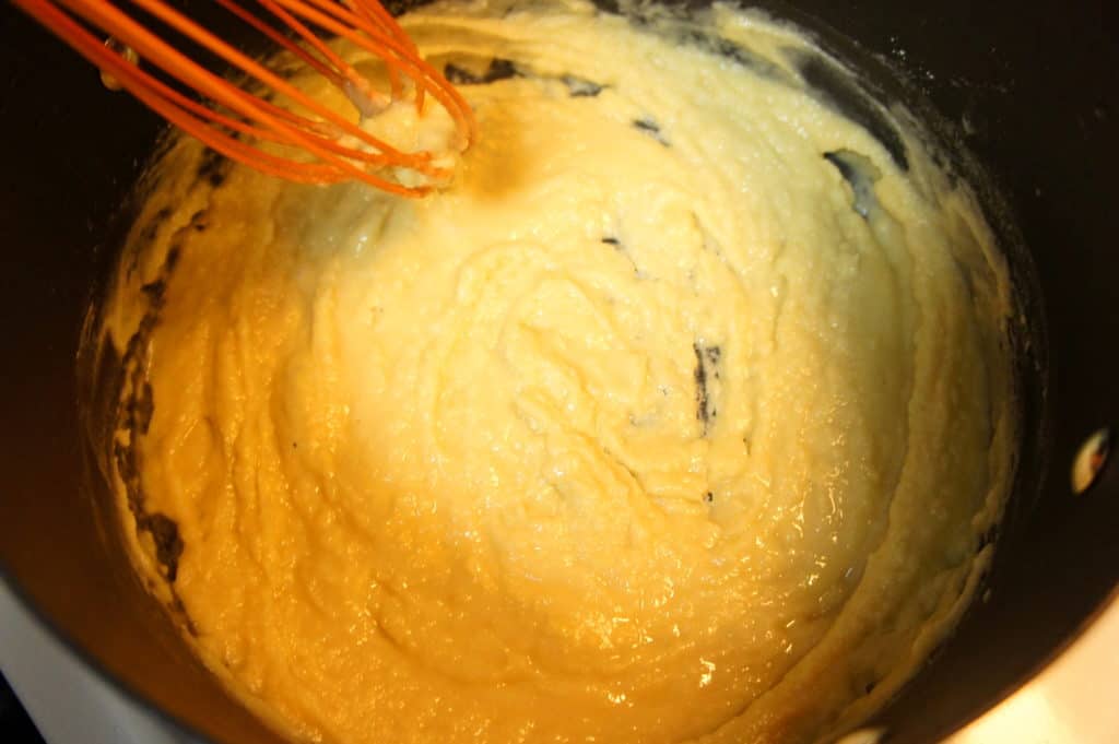 how to make roux:: the consistency should look like wet sand.